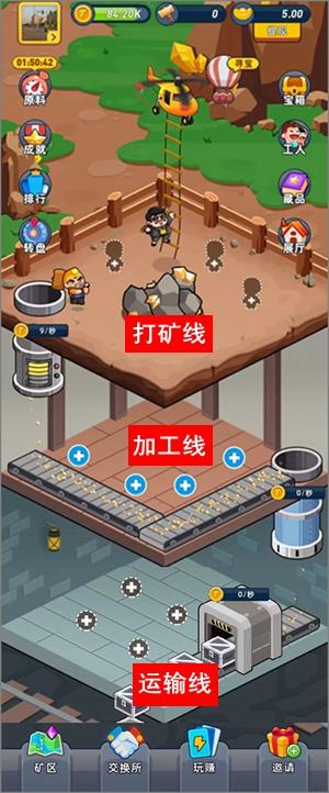 每天自动挖矿赚钱，淘金城镇app游戏玩法完整教程1.jpg